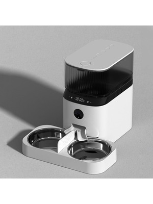 Hepta Collection Internal-Yükseltme Kitli- Kameralı- Wifi Uzaktan Kontrol, 5 Lt Hazne, Paslanmaz Çelik Mama Kaseleri,