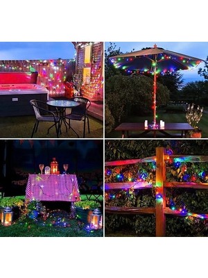 Norino Güneş Enerjili Dış Mekan 12 Metre Solar 100 LED S-48