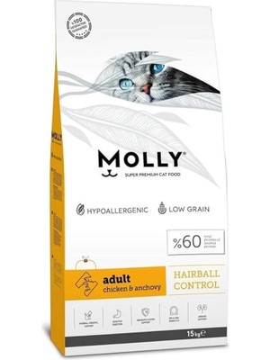 Hepta Collection Molly Tavuklu Kedi Maması 15 kg
