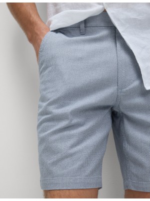 Marks & Spencer Yarım Elastik Bel Chino Şort