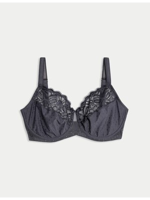 Marks & Spencer Dantelli Balenli Minimizer Sütyen