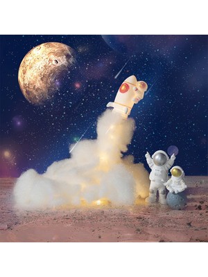 İntora Uçan Astronot Tasarımlı Gece Lambası
