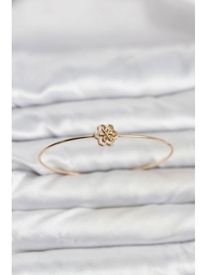 İntora Lotus Model Gold Renk Bileklik - TJ-BB8141