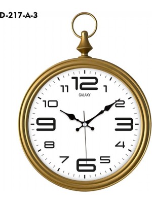 İntora Galaxy Dekoratif Köstekli Duvar Saati D-217-A-3