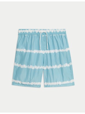 Marks & Spencer Desenli Erkek Çocuk Yüzme Şortu (6–16 yaş)