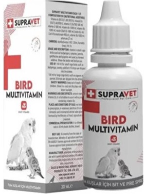 Hepta Collection Supravet Papağan Güvercin Kuşlar Için 30 ml