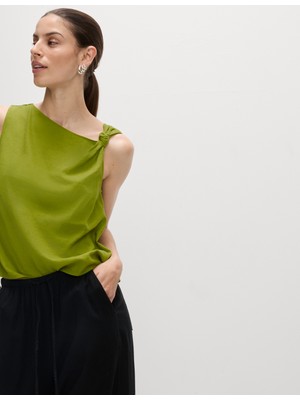 Marks & Spencer Twist Linen Top