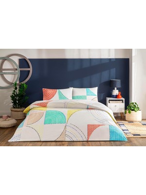 Hepta Collection Luvina Ranforce Standart Takımı, Turkuaz, Çift Kişilik