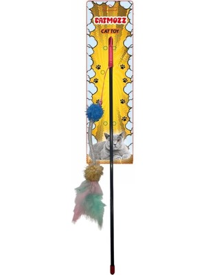 Hepta Collection Catmozz Bobble Kedi Oyuncağı Oltası 45 cm
