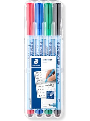 Hepta Collection 305F WP41 Silinebilir Nonpermanent F 4'lü Set