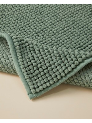 English Home Macaroni Banyo Paspası 50X80 cm Yeşil