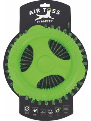 Hepta Collection Aır Toss Whell Dayanıklı Suda Yüzen Köpek Oyuncağı Green