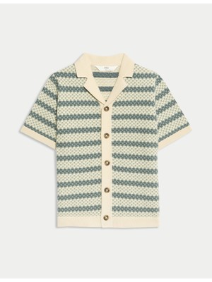 Marks & Spencer Knit Revere Shirt