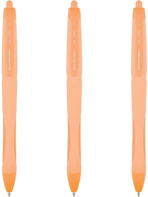 Hepta Collection Jel Kalem 07MM Turuncu 3lü Set