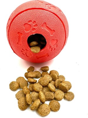 Hepta Collection Ödül Maması Saklama Hazneli Dayanıklı Sağlam Köpek Oyun Topu Xl