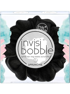 Hepta Collection Invisibobble Sprunchie Saç Tokası - - Siyah Kadife Kumaş