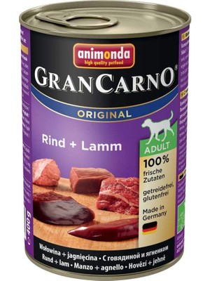 Hepta Collection Animonda G.c Yetişkin Köpek Konservesi 400 gr Sığır ve Kuzu Etli