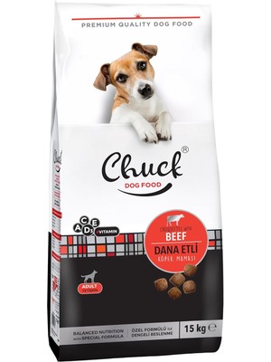 Hepta Collection Chuck 15 kg Kuru Mama, Köpek, Dana Etli
