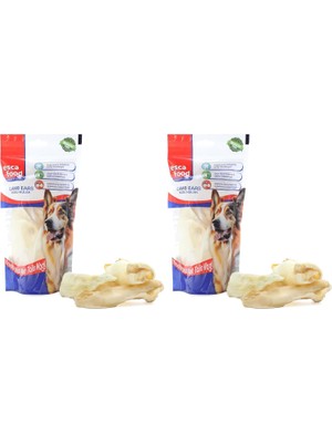 Hepta Collection Kuzu Kulak 80 Gram Köpek Ödül Maması 2li Paket