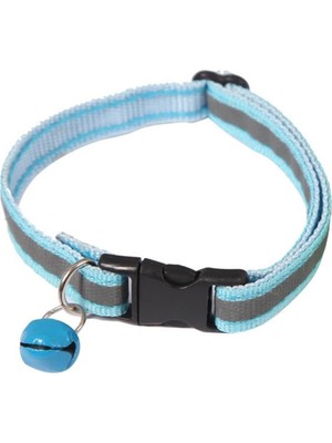 Hepta Collection X-Perk Kedi Köpek Reflektörlü Zilli Boyun Tasması Boyun Tasma Ayarlı