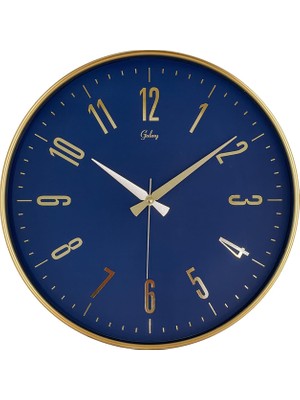 Hepta Collection 41 cm Akar Saniye Sessiz Mekanizma Duvar Saati