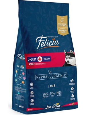 Hepta Collection Az Tahıllı 15 kg Yetişkin Kuzulu M/large Breed Hypoallergenic Köpek Maması