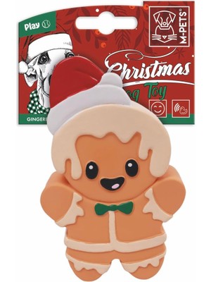 Hepta Collection Chrıstmas Gıngerbread Man Köpek Oyuncağı