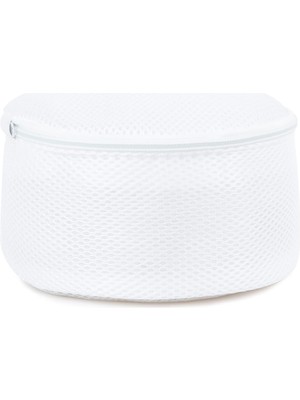 Hepta Collection Home Textile Beyaz Renk Iç Çamaşırı Yıkama Filesi 20 x 10 cm