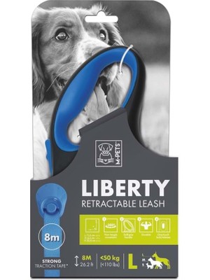 Hepta Collection Lıberty Otomatik Gezdirme Şerit 8mt/blue (L)