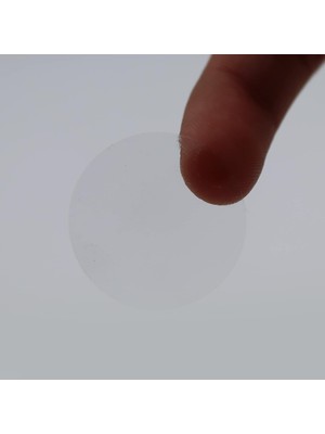 Hepta Collection , Hazır Al Şeffaf Çap Kapatma Etiketi Rulo Etiket, 30MM x 30MM Çap 900 Adet, Yuvarlak Transparan Sti