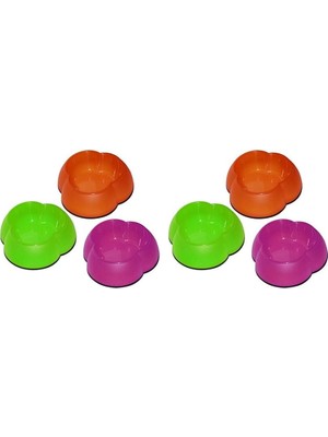 Hepta Collection Çiçek Model Köpek Mama Kabı 700 ml 2li Paket