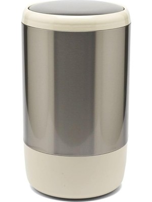 Hepta Collection Primanova P.nova, Lima 20 Lt Çöp Kovası, Iç Kovalı Bej M-E12-09