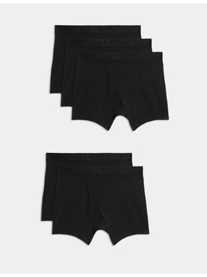 Marks & Spencer 5'li Pamuk Karışımlı Nefes Alabilir:trade_mark: Trunk