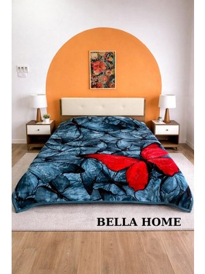 Bella Home Aslan 220X240 Çift Katlı Embos Battaniye - 7 kg