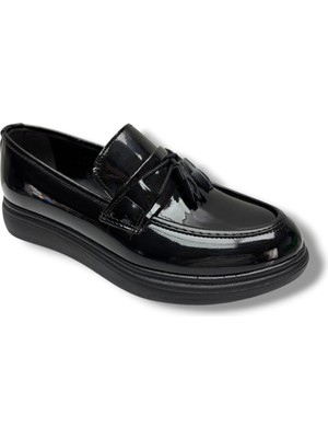 Rasgo 4025-26 Rugan Deri Püsküllü Anatomik Erkek Çocuk Ayakkabı 37-40