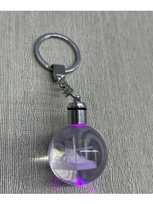 Sb Shopping Ledli Sultanahmet Tasarımı Kristal Anahtarlık