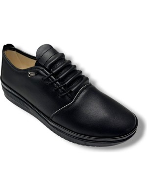 Livazen 285-26 Cilt Deri Merdivenli Anatomik Comfort Kadın Ayakkabı