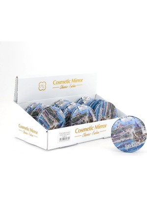 Sb Shopping Taşlı Istanbul Tasarımı El Aynası Ince Model 1