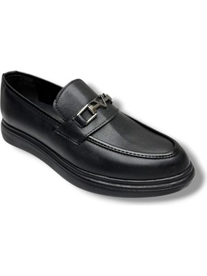 Rasgo 5125-26 Cilt Deri Fiyonklu Tokalı Anatomik Erkek Ayakkabı