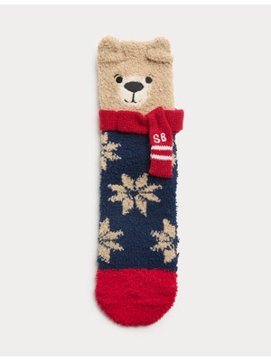 Marks & Spencer Spencer Bear Ev Çorabı
