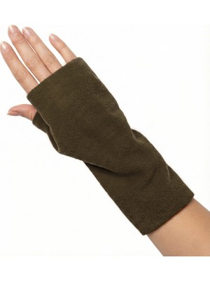 Cottonland Unisex Wristie Parmaksız Polar Fleece Eldiven