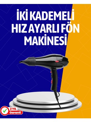 Sb Shopping 2200W Güçlü Motorlu Ergonomik Fön Makinesi