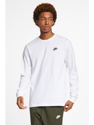 Nike Nsw Club Tee Erkek Uzun Kollu Spor Tişört