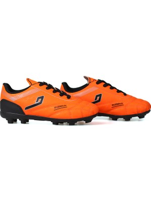 Kajila Erkek Çocuk Turuncu Halı Saha Kramponu - Bağcıklı, Rahat Konforlu ve Dayanıklı Futbol Ayakkabısı