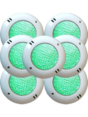 Ayder Timya 8 Watt Smd LED Yeşil Mini Sıva Üstü Havuz Lambası 7 Adet