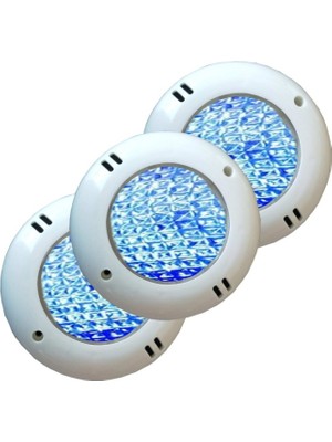 Ayder Timya 8 Watt Smd LED Mavi Mini Sıva Üstü Havuz Lambası 3 Adet
