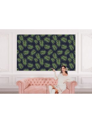 the mr east Tropikal Ağaç Yaprakları Duvar KAĞIDI-5562