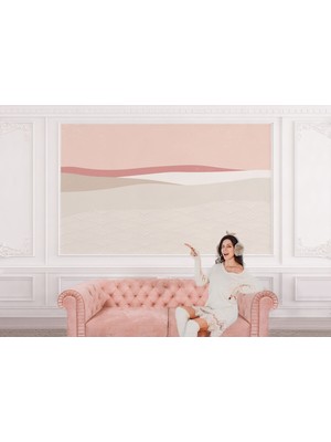 the mr east Minimalist Soyut Boho Modern Duvar KAĞIDI-5540