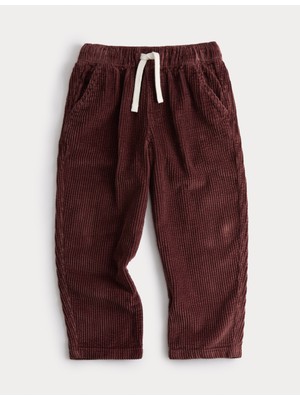Marks & Spencer Saf Pamuk Kadife Pantolon (2-8 Yaş)