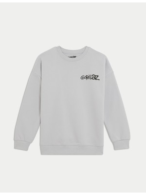 Marks & Spencer Saf Pamuk Sweatshirt